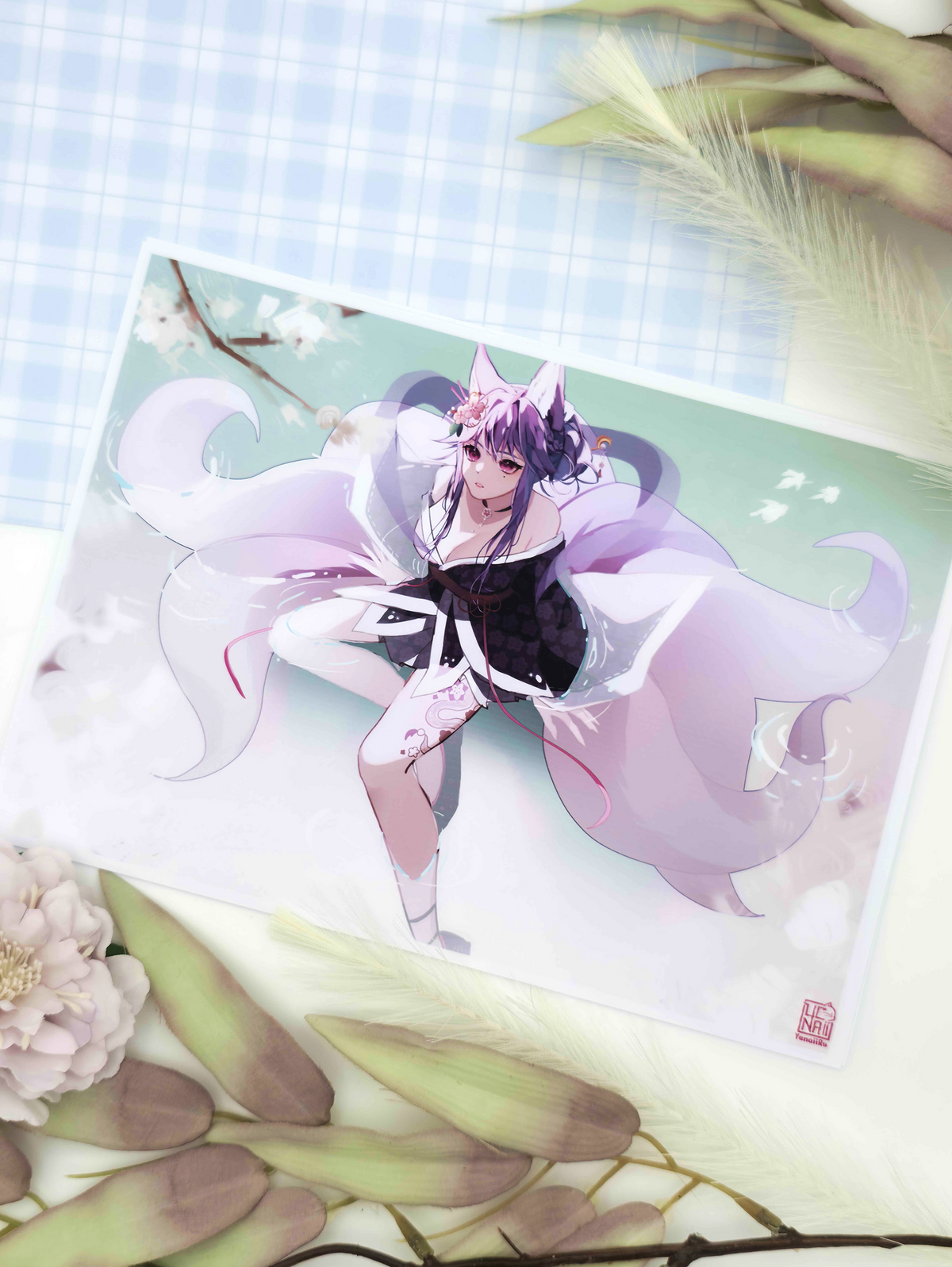Fox Lady Print