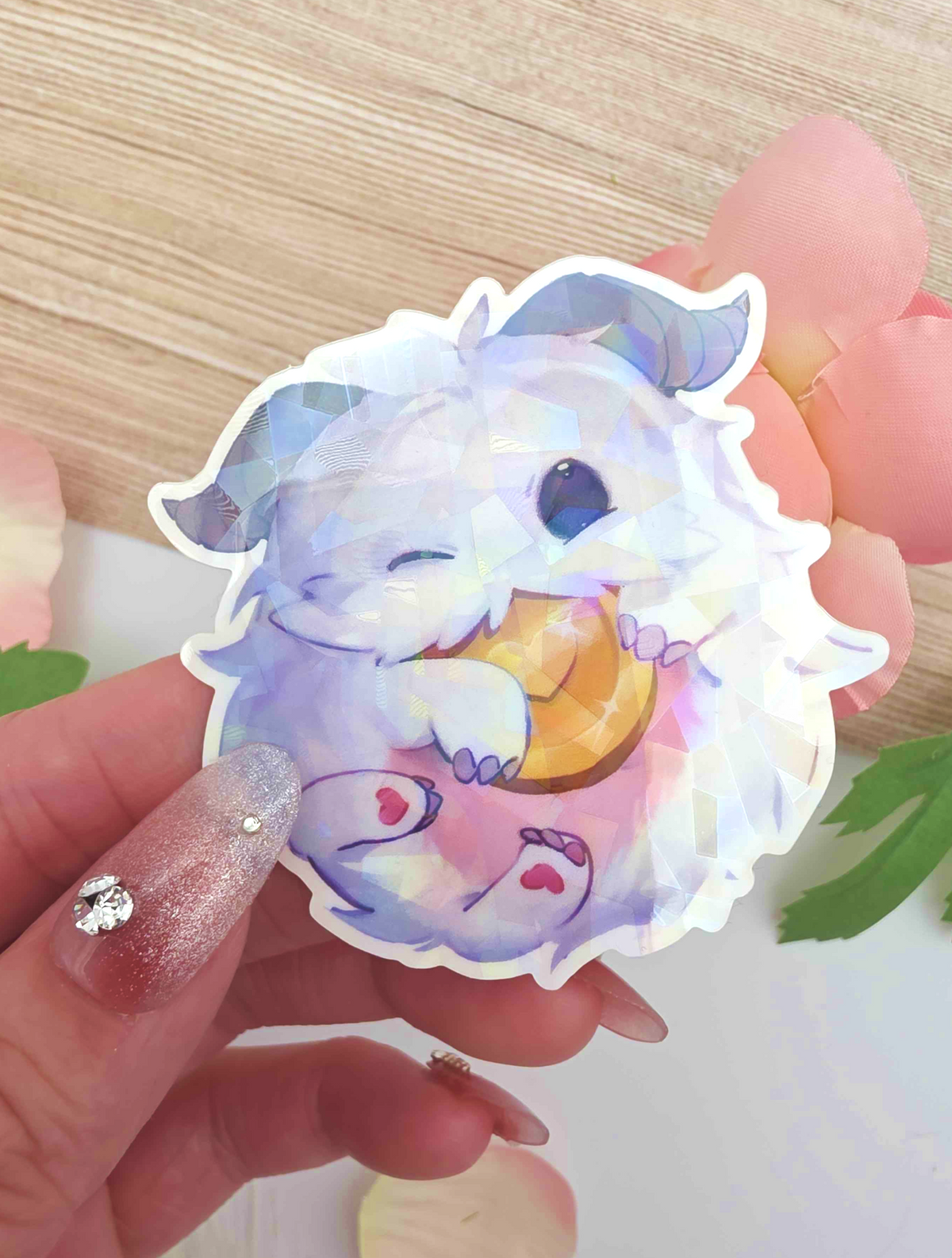 Gold Poro Sticker