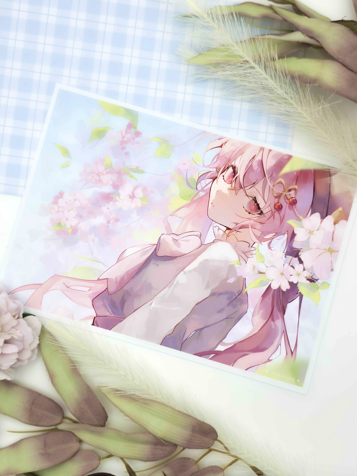 Hanami Sakura Miku Print