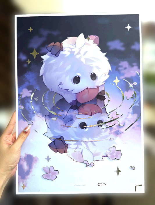 Reflection Poro FOIL Print