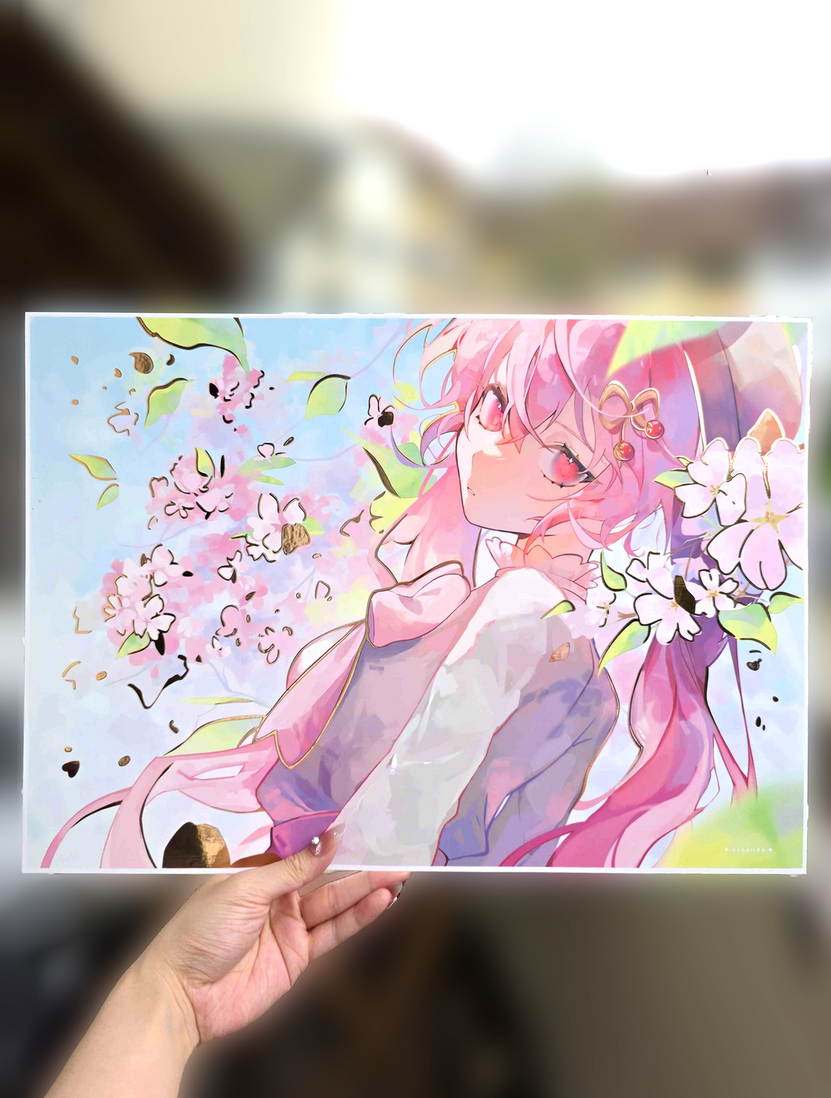 Sakura Miku FOIL Print