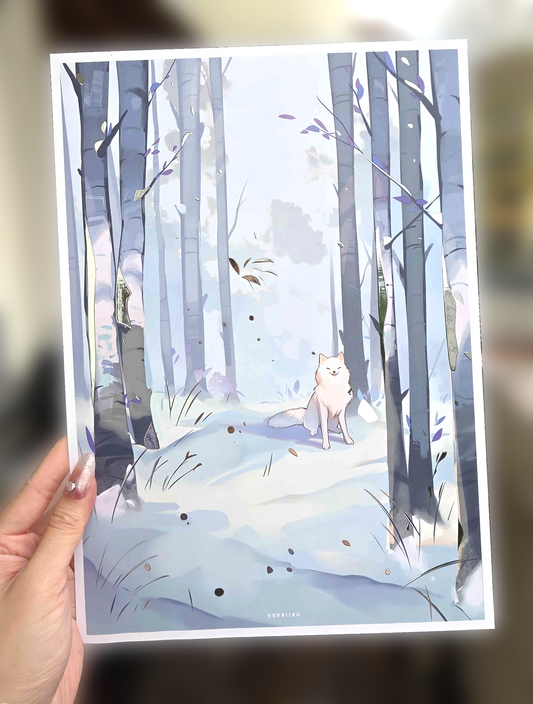 Fox FOIL Print