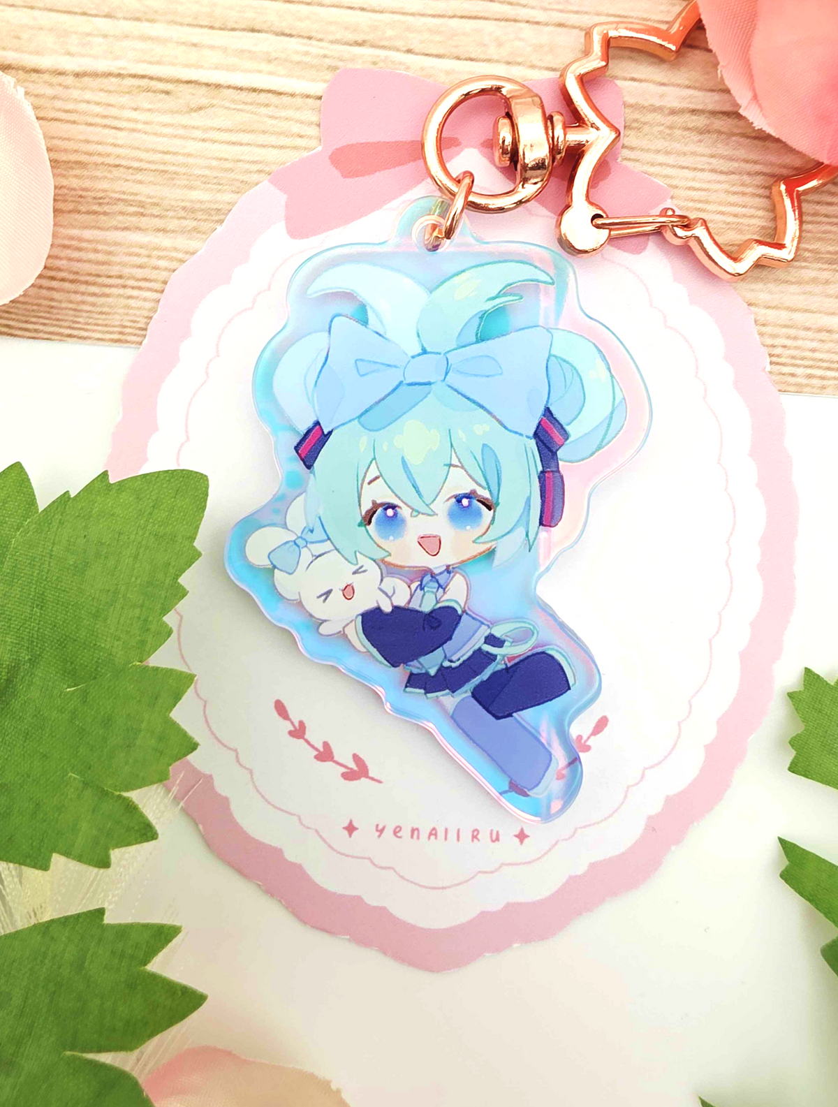 Hatsune Miku Keychain