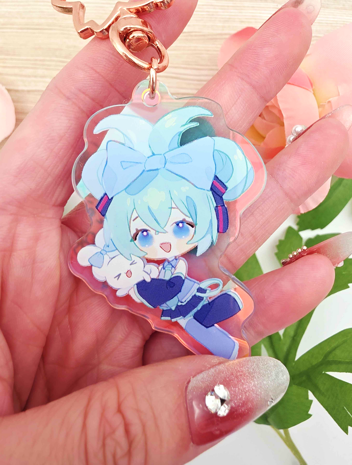 Hatsune Miku Keychain