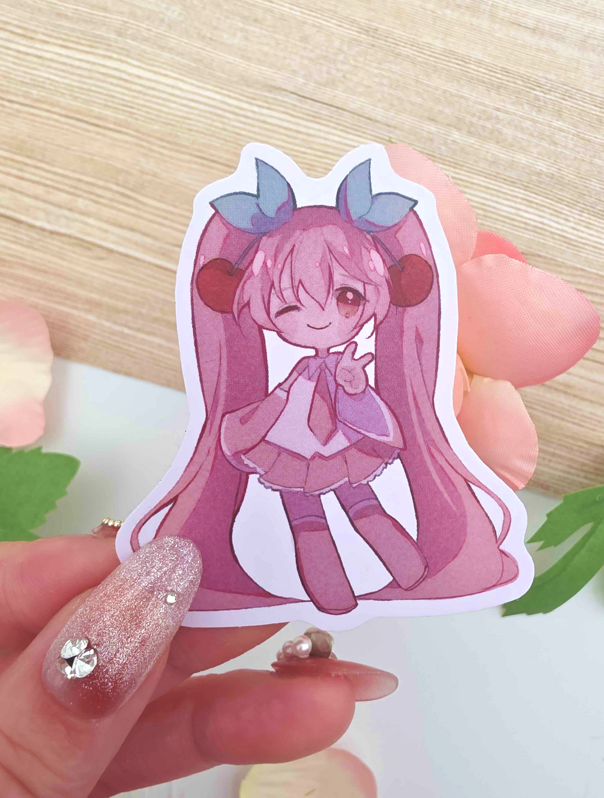 Sakura Miku Sticker